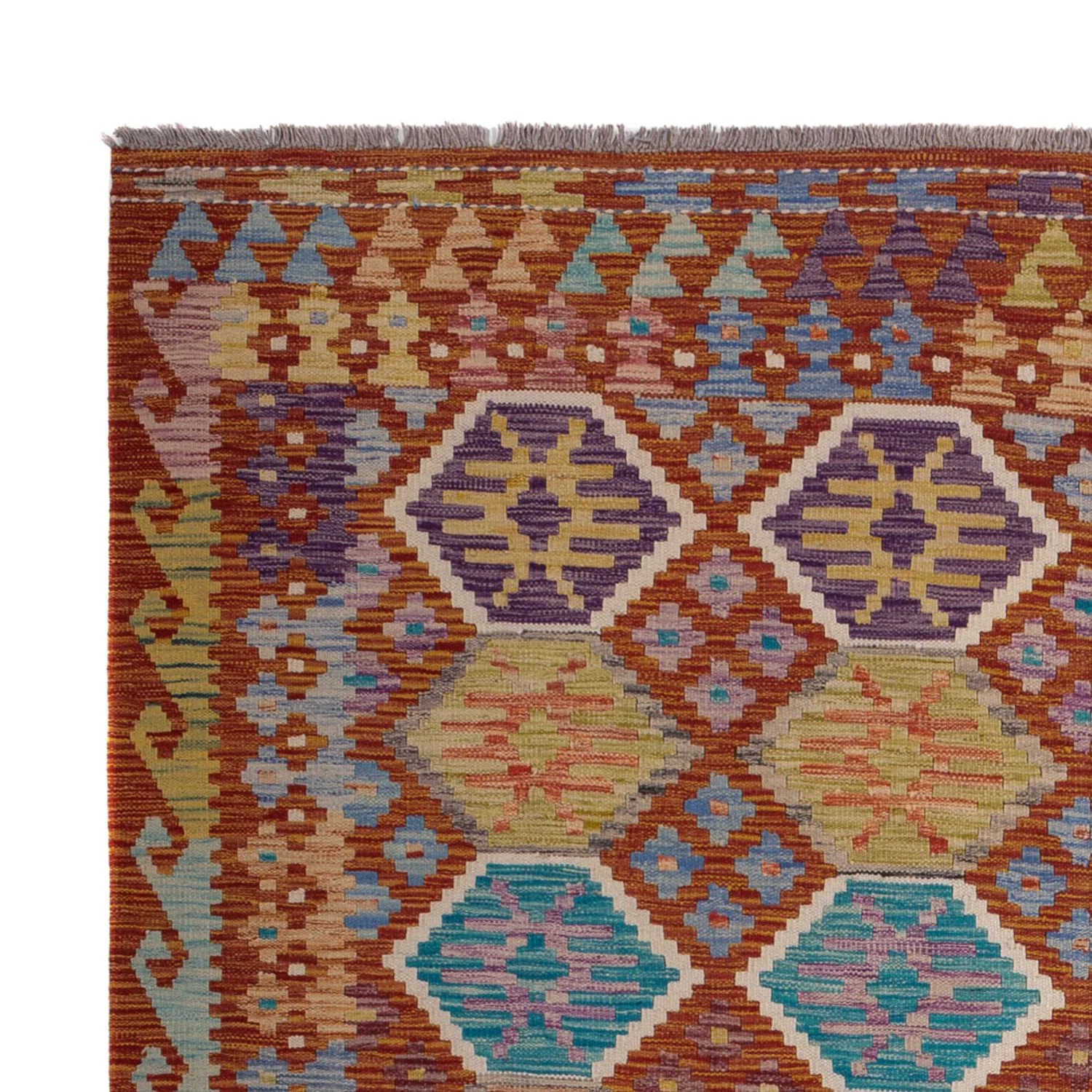 Kelim Maimene Teppich 247x201cm - Image 3