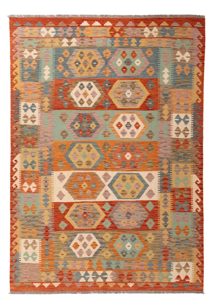 Kelim Maimene Teppich 249x172cm