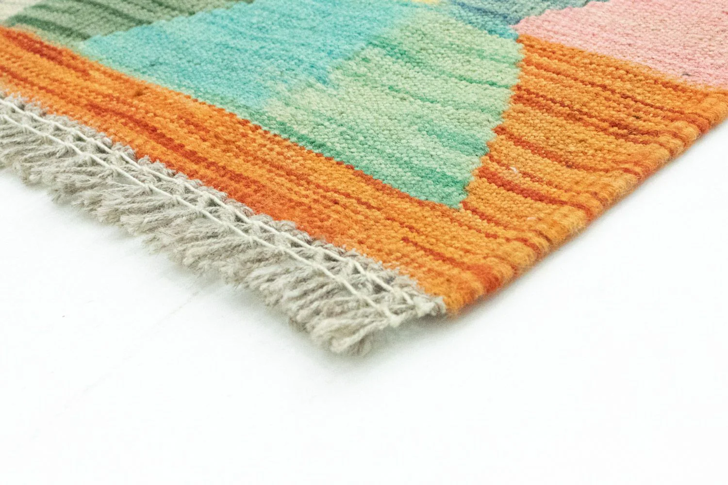 Kelim Afghan Teppich 250x177cm - Image 2