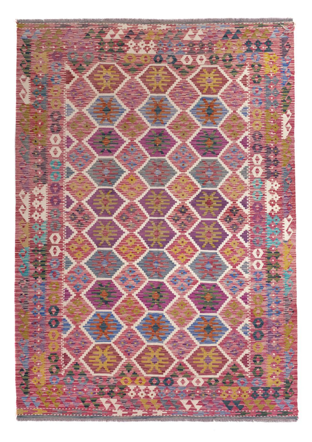 Kelim Maimene Teppich 254x177cm