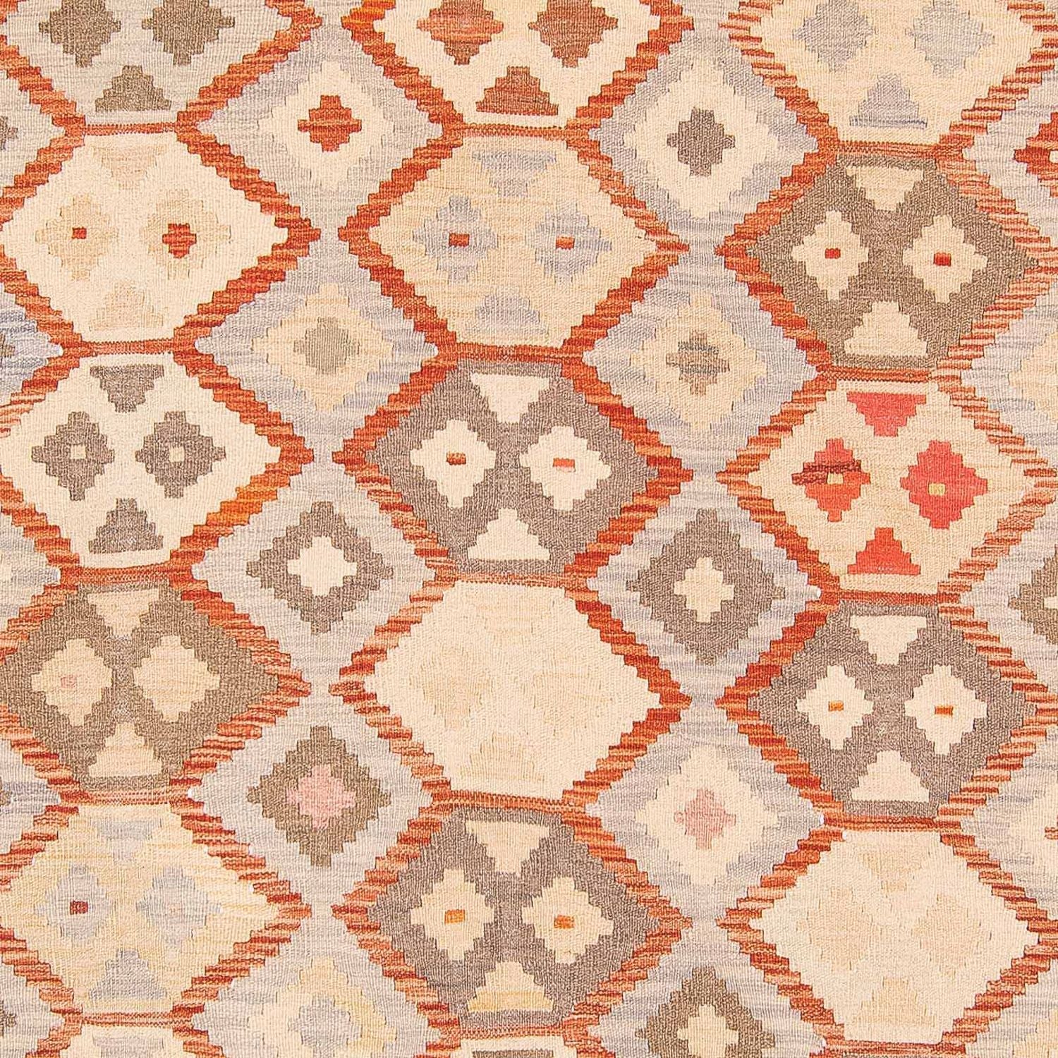 Kelim Teppich - Splash 285 x 198 cm - beige - Image 2