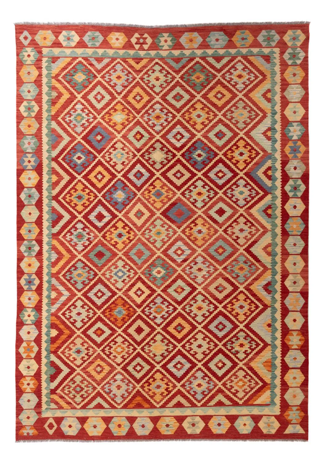 Kelim Maimene Teppich 292x206cm