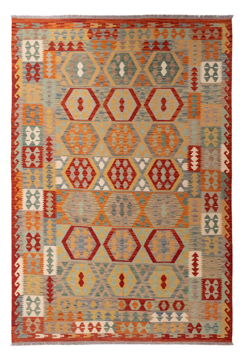 Kelim Maimene Teppich 294x202cm