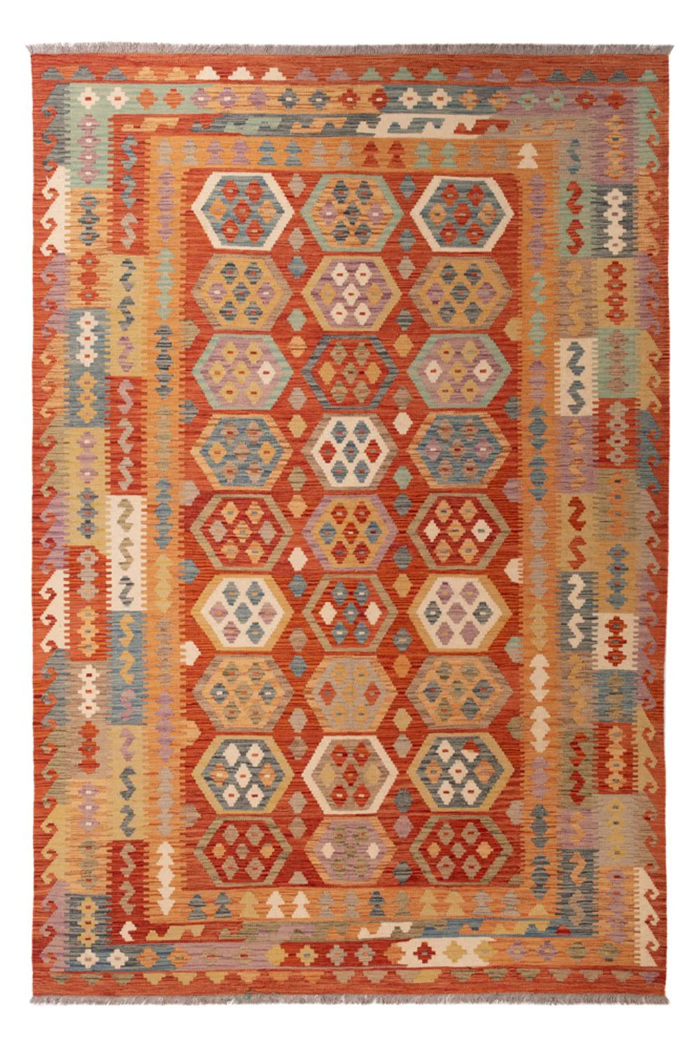 Kelim Maimene Teppich 295x195cm