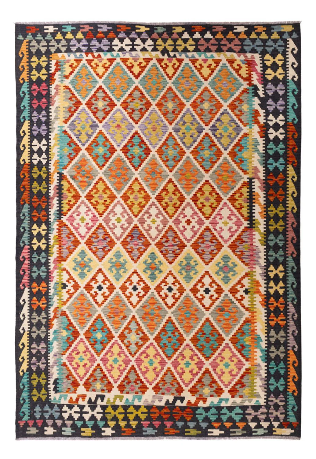 Kelim Maimene Teppich 295x204cm