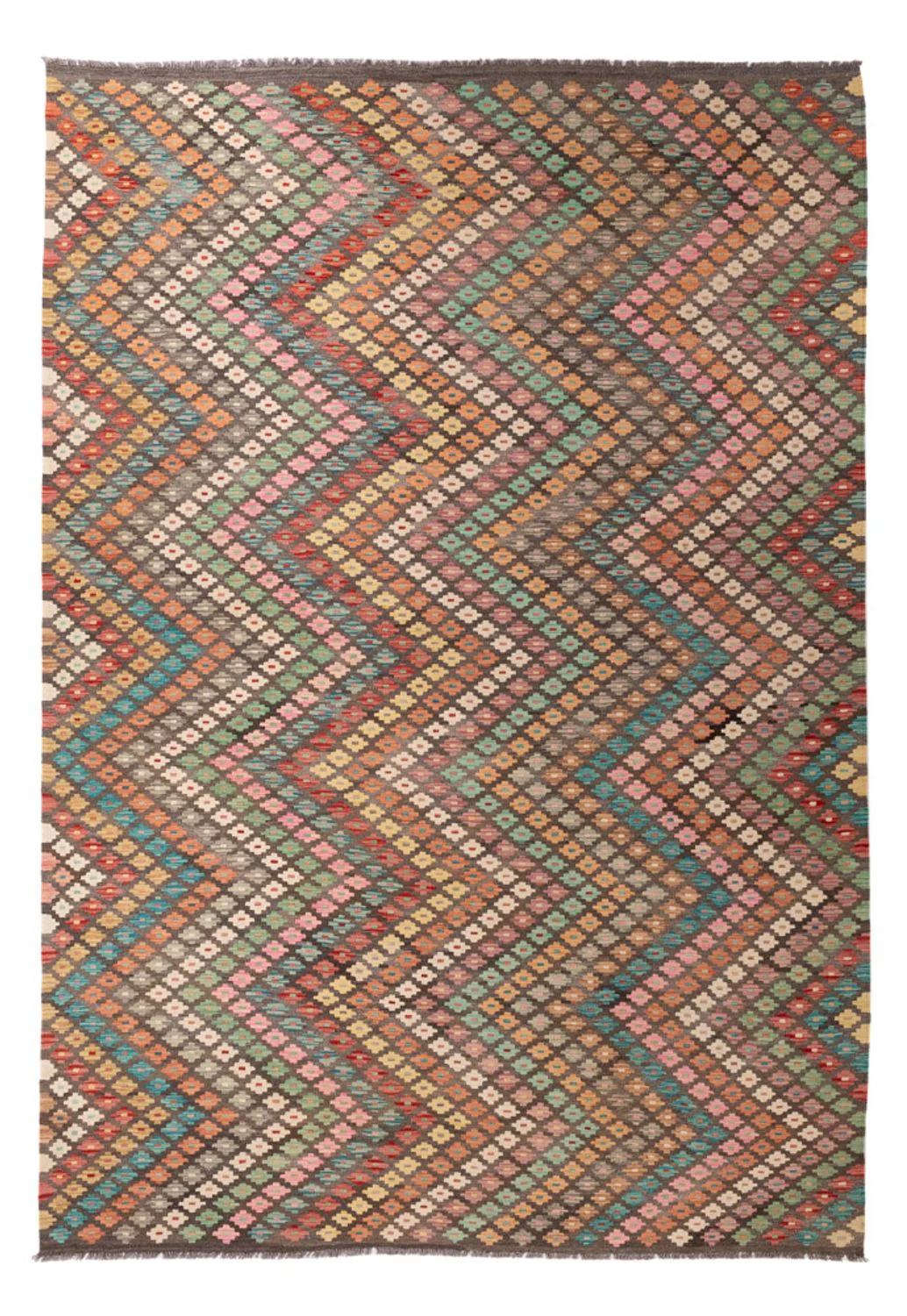 Kelim Maimene Teppich 296x204cm