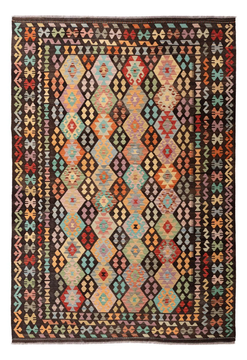 Kelim Maimene Teppich 296x208cm