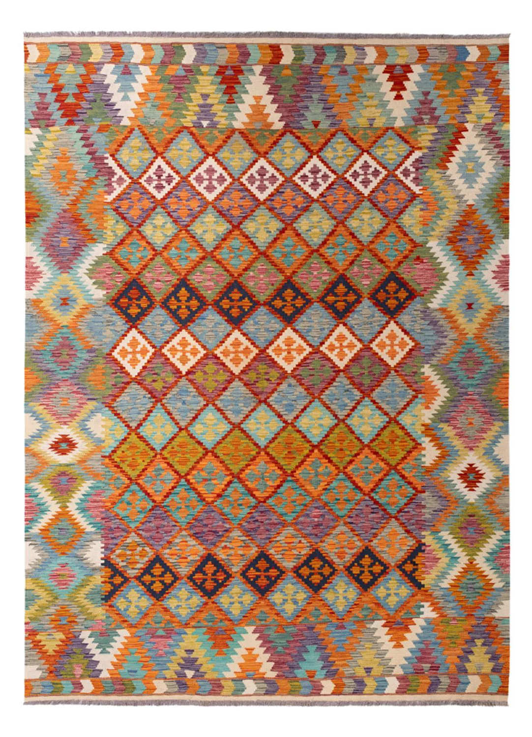 Kelim Maimene Teppich 296x209cm