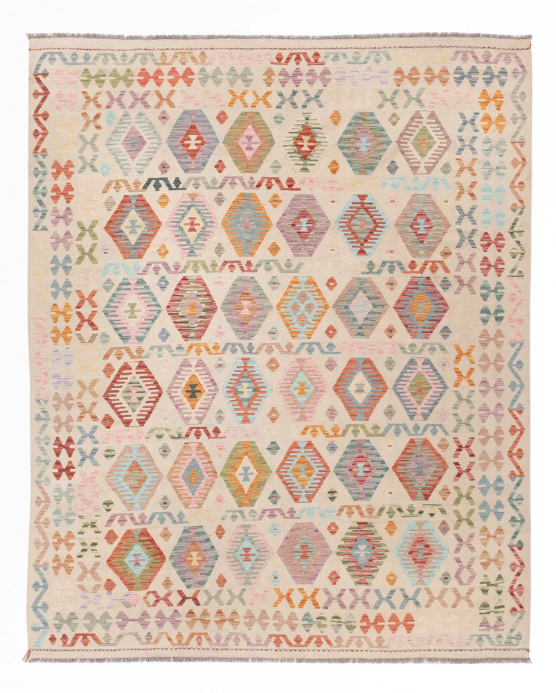 Kelim Maimene Teppich 296x239cm