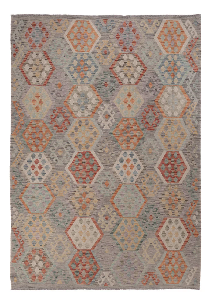 Kelim Maimene Teppich 297x212cm