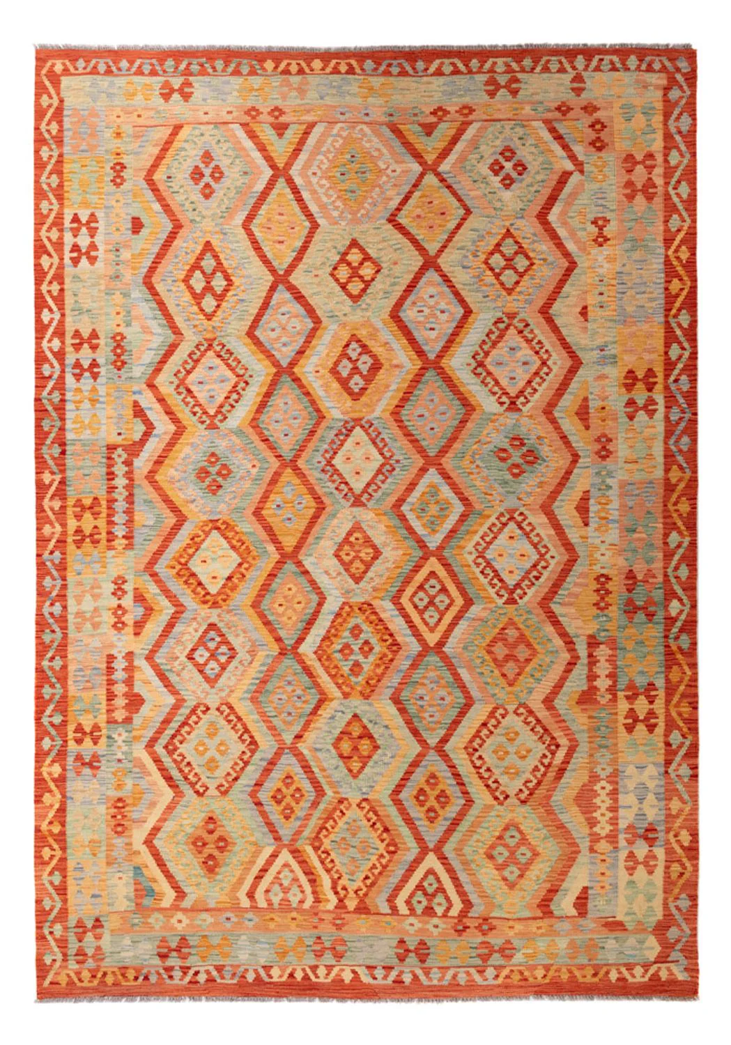 Kelim Maimene Teppich 299x206cm