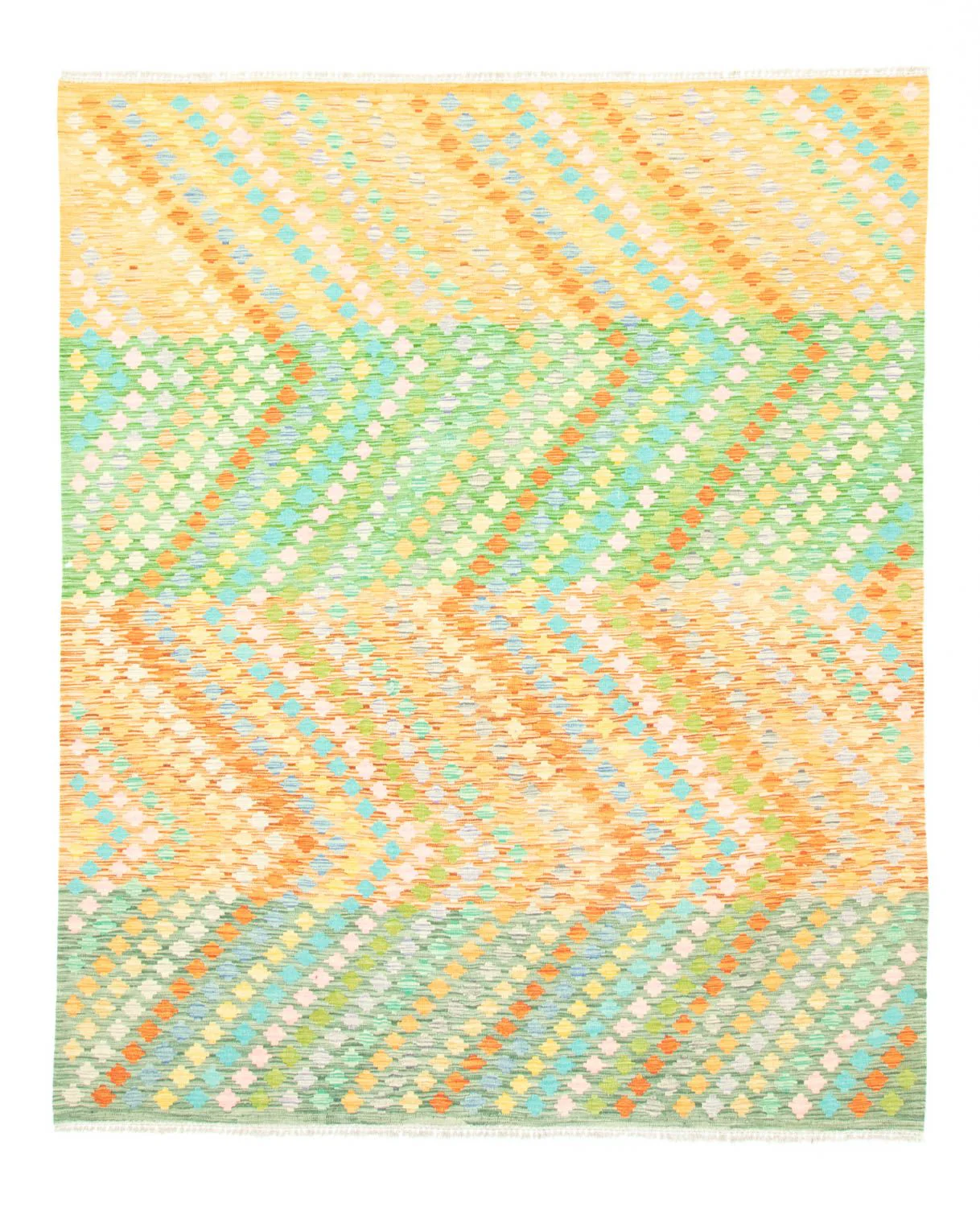Kelim Afghan Teppich 299x250cm