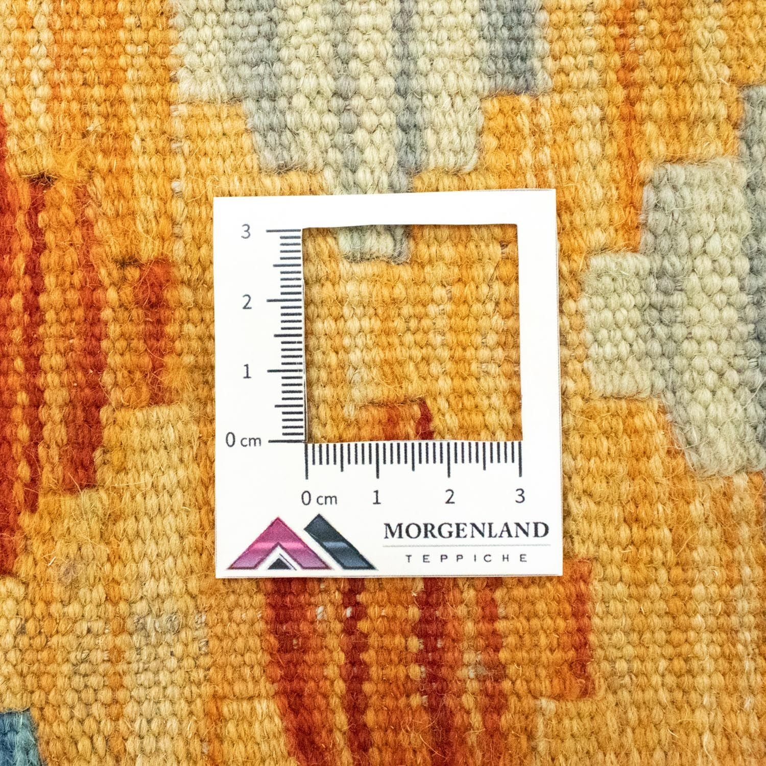 Kelim Afghan Teppich 299x250cm - Image 6