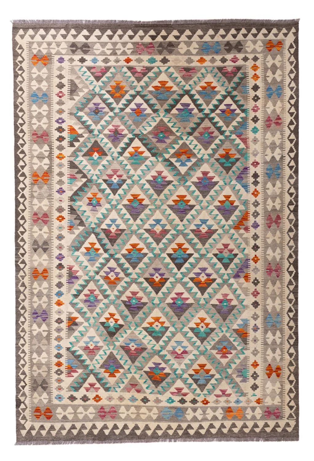 Kelim Maimene Teppich 300x197cm