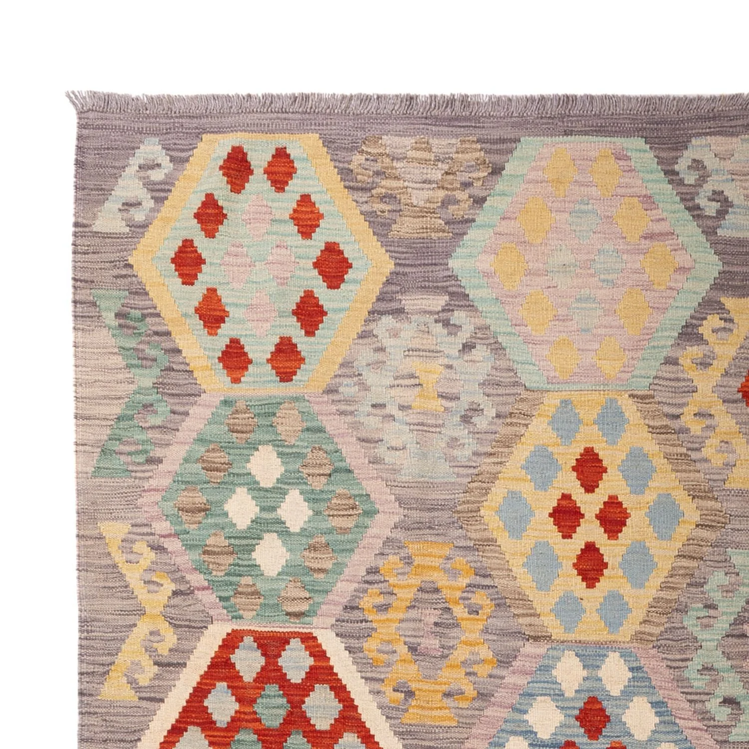 Kelim Maimene Teppich 301x209cm - Image 3