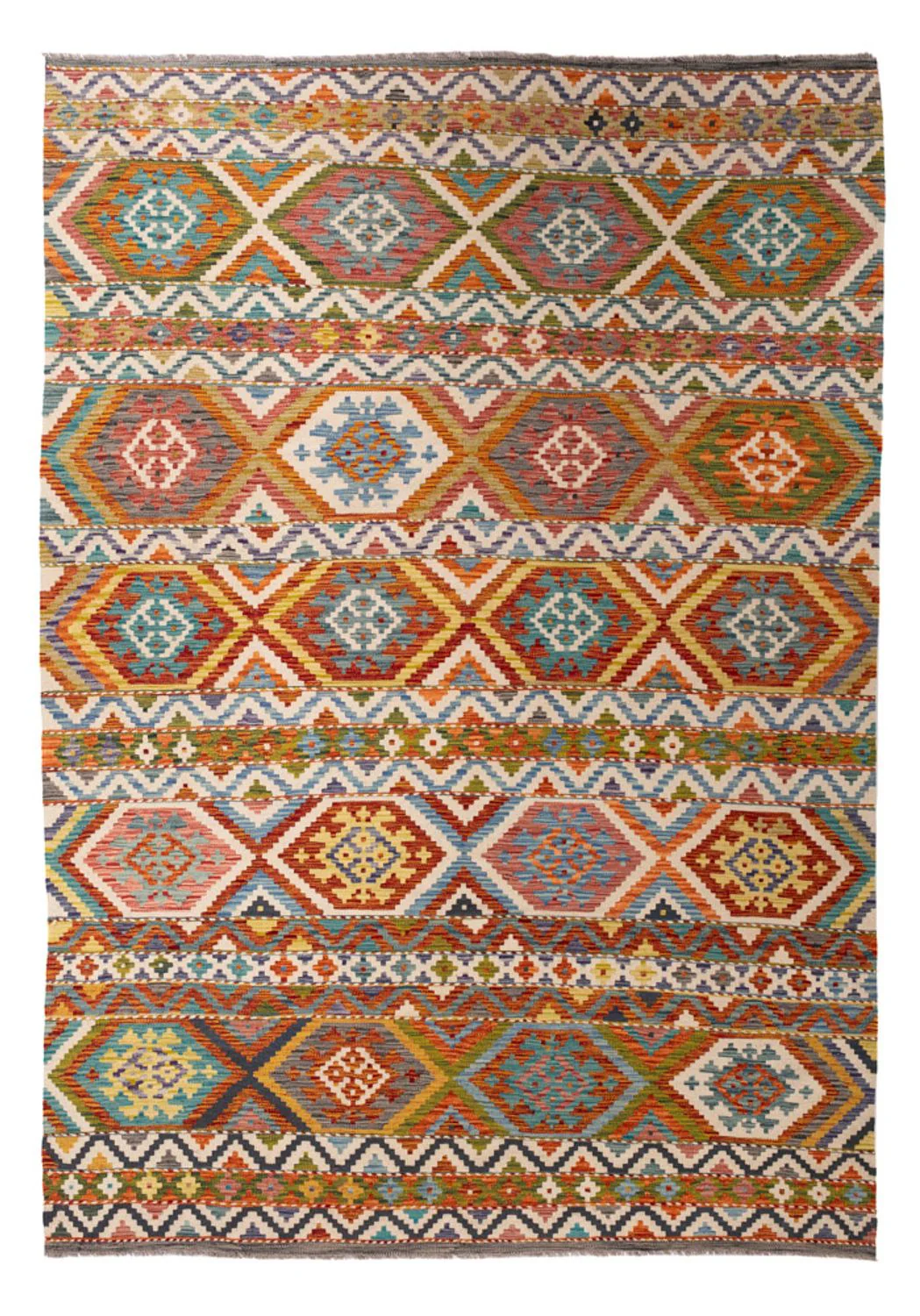 Kelim Maimene Teppich 304x209cm