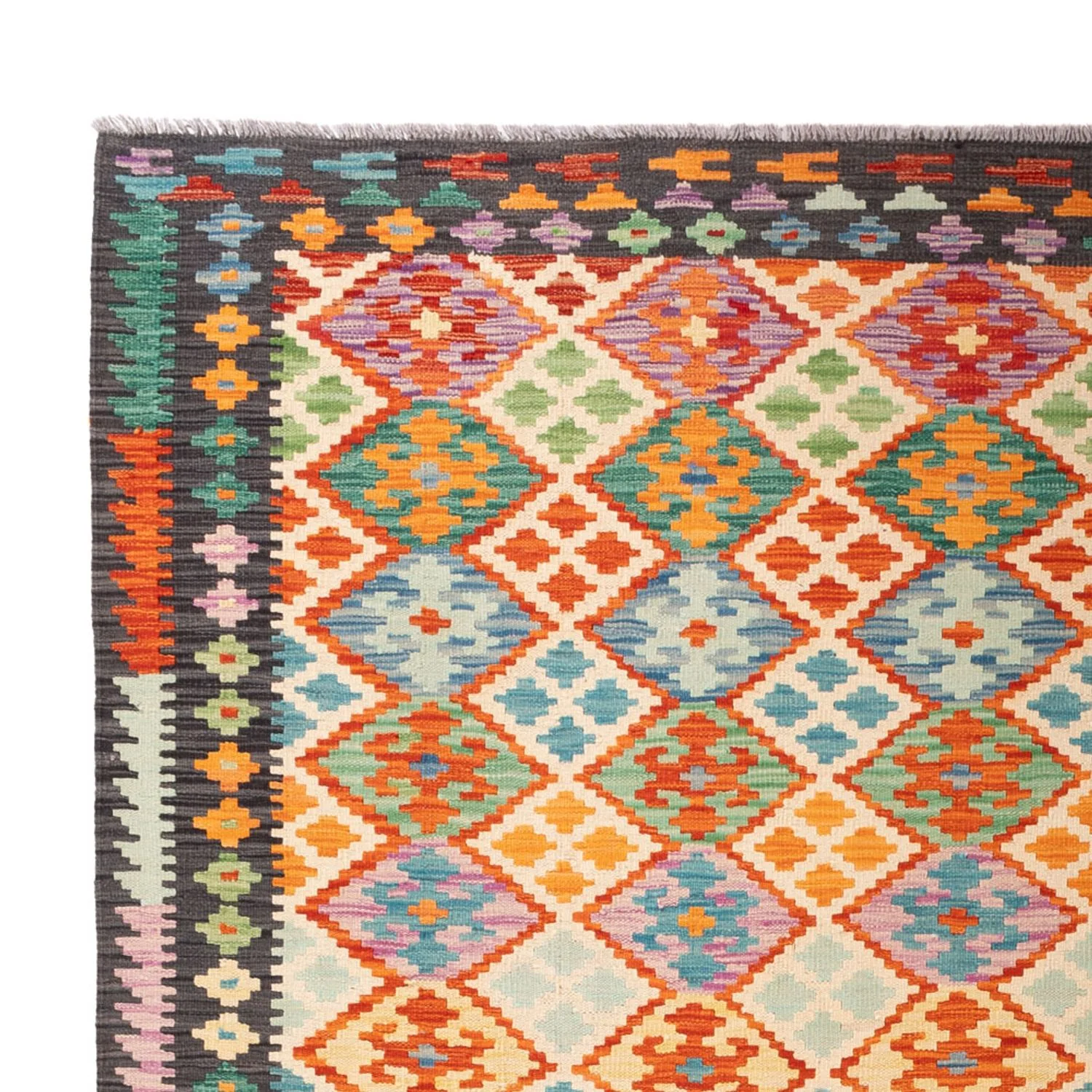 Kelim Maimene Teppich 306x201cm - Image 3