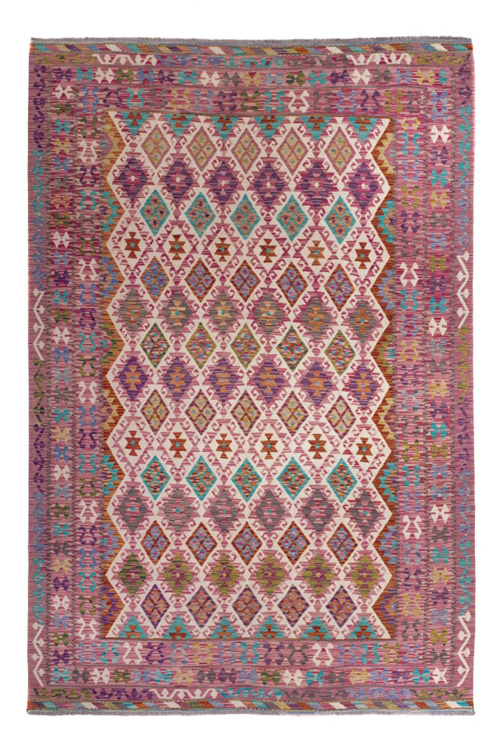Kelim Maimene Teppich 308x215cm