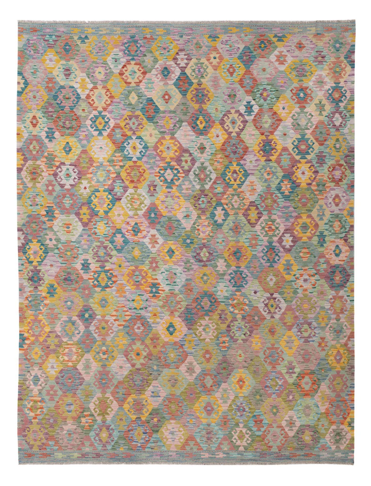 Kelim Maimene Teppich 336x259cm