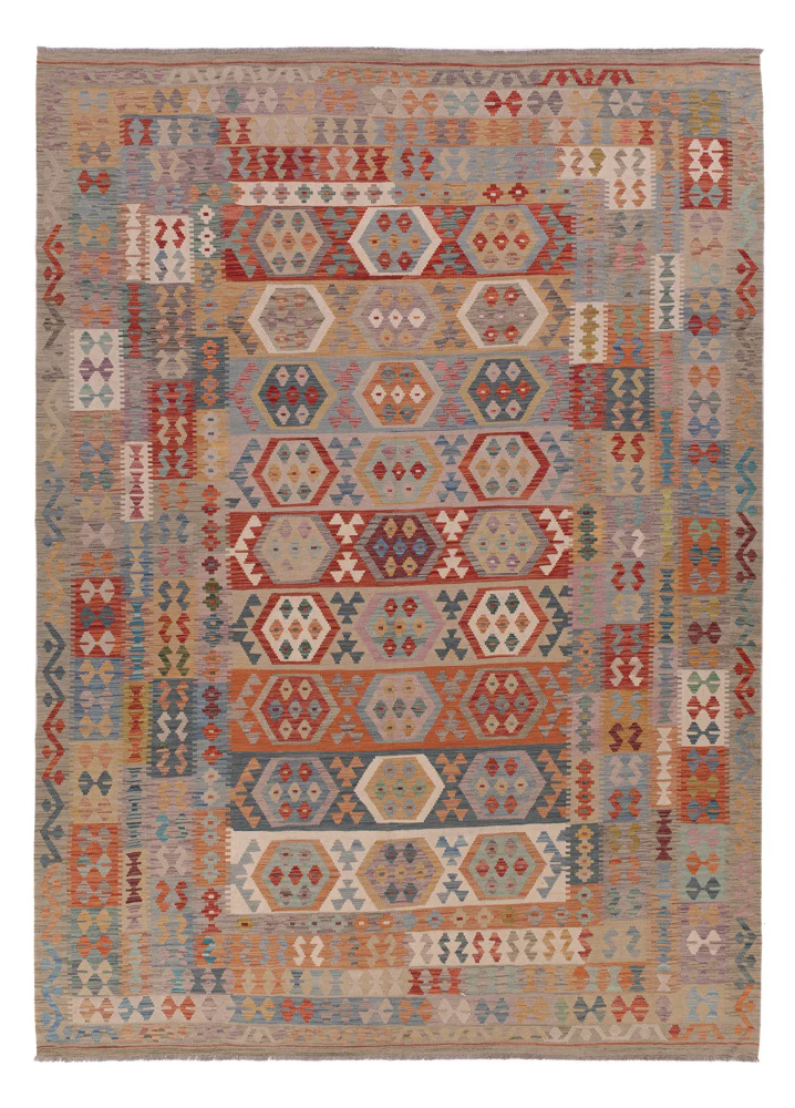 Kelim Maimene Teppich 352x254cm
