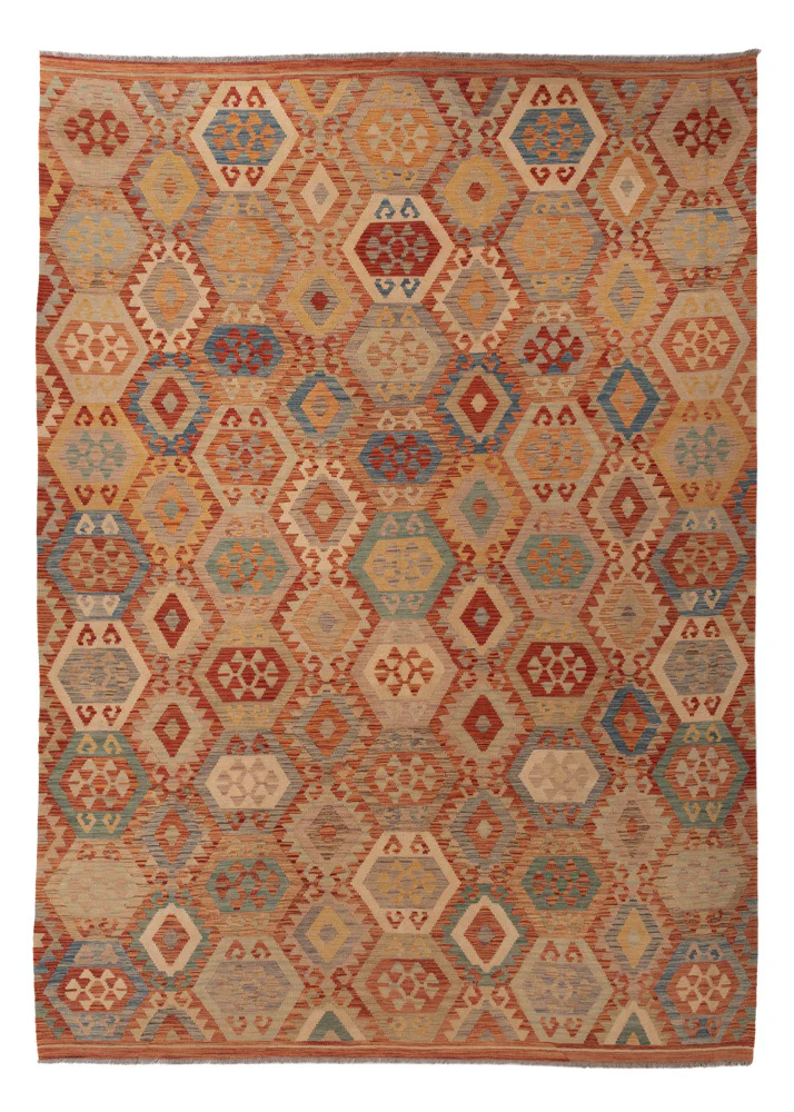 Kelim Maimene Teppich 357x250cm