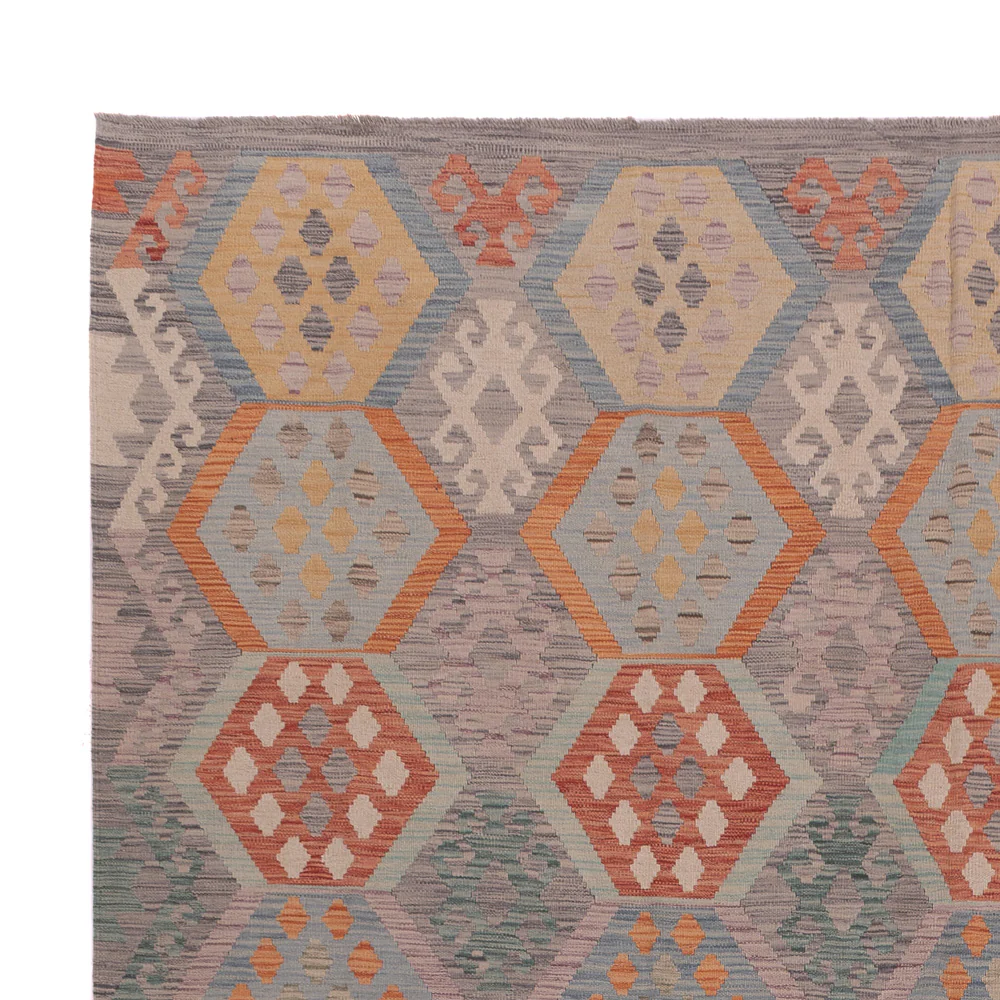 Kelim Maimene Teppich 380x281cm - Image 3
