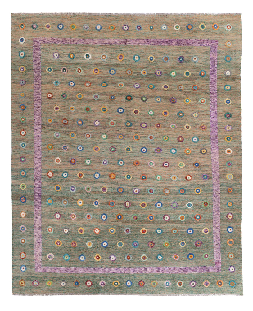 Kelim Maimene Teppich 394x313cm