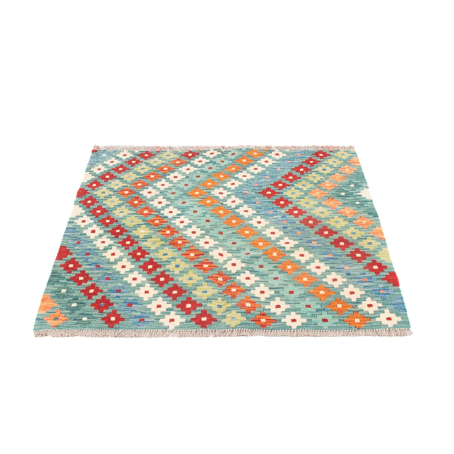 Kelim Maimene Teppich 90x88cm - Image 5