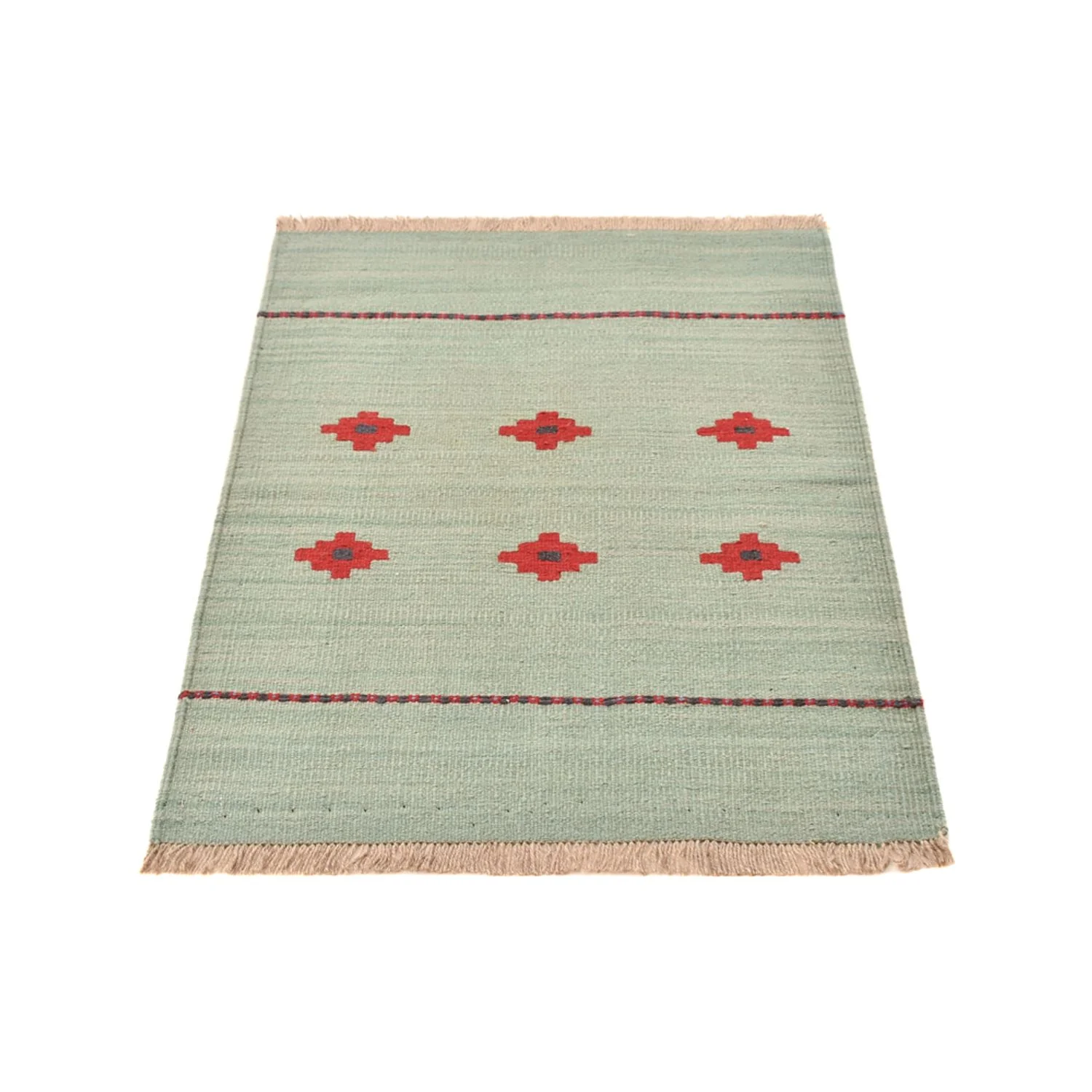 Kelim Teppich - Trendy - 119 x 80 cm - mehrfarbig - Image 5