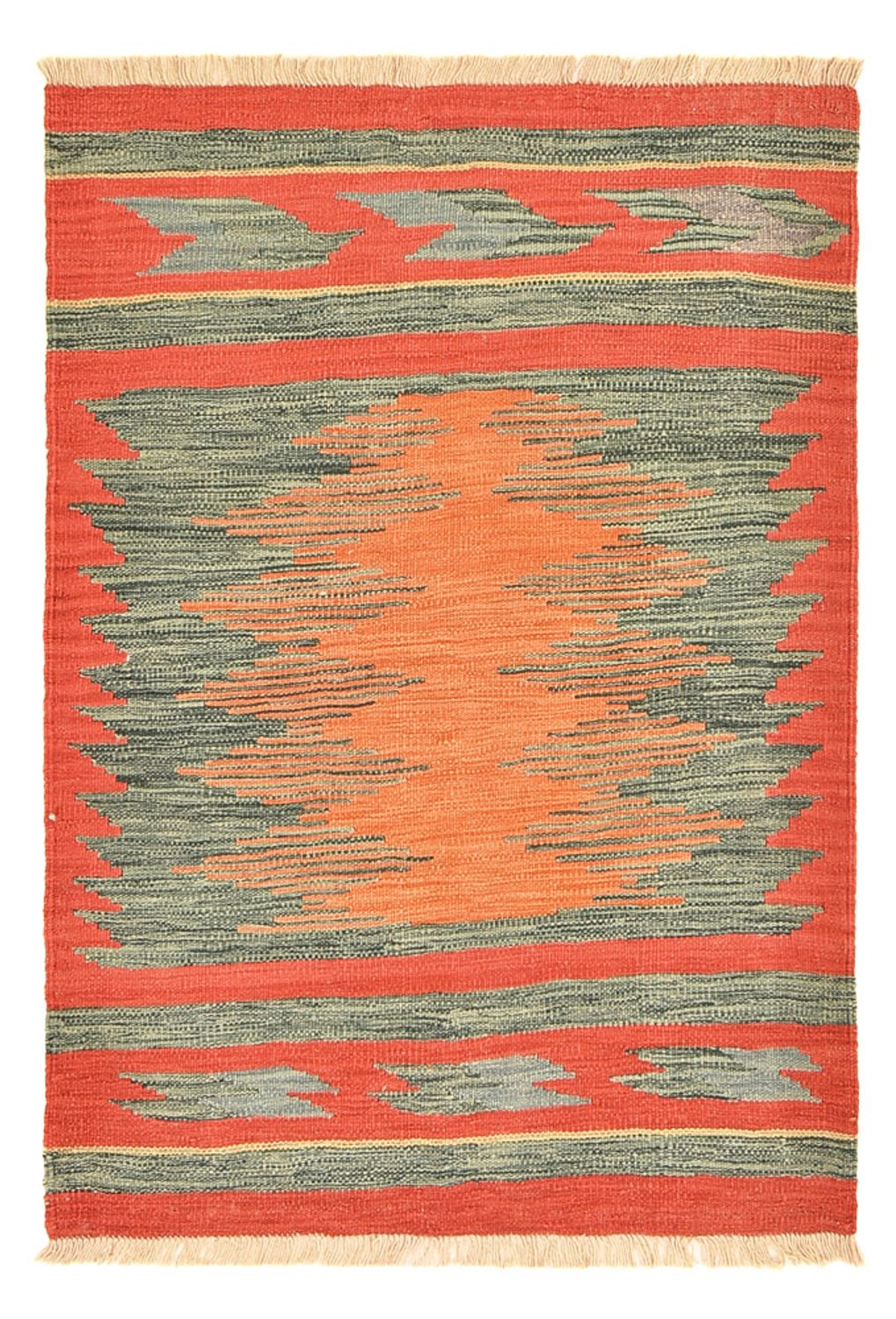 Kelim Modern Teppich 141x101cm