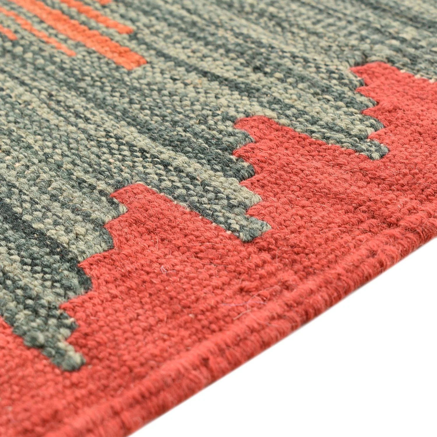 Kelim Modern Teppich 141x101cm - Image 3