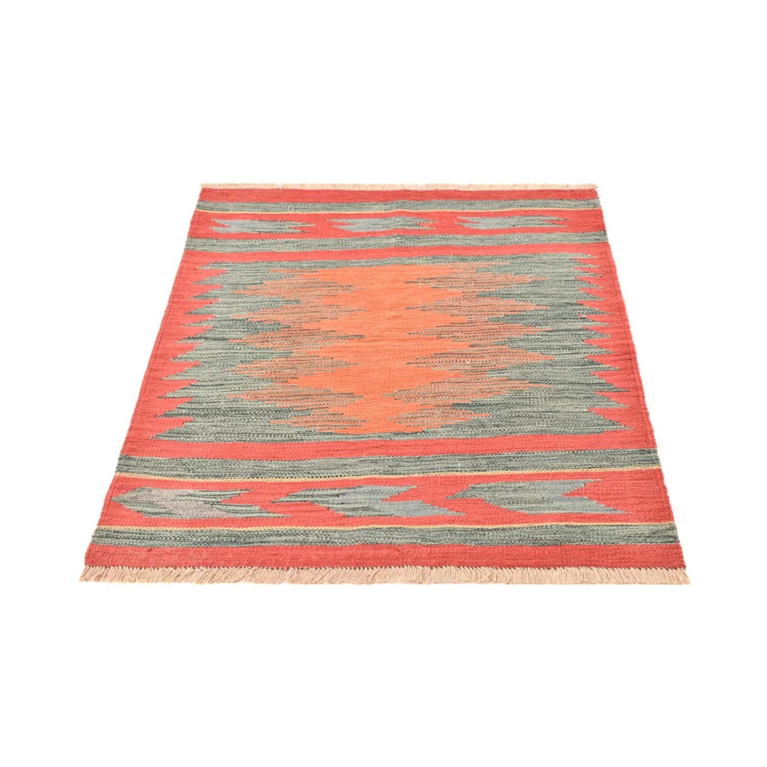Kelim Modern Teppich 141x101cm - Image 5