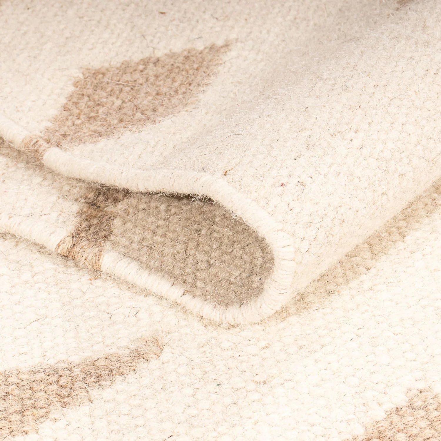 Kelim Teppich - Trendy 150 x 76 cm - beige - Image 4