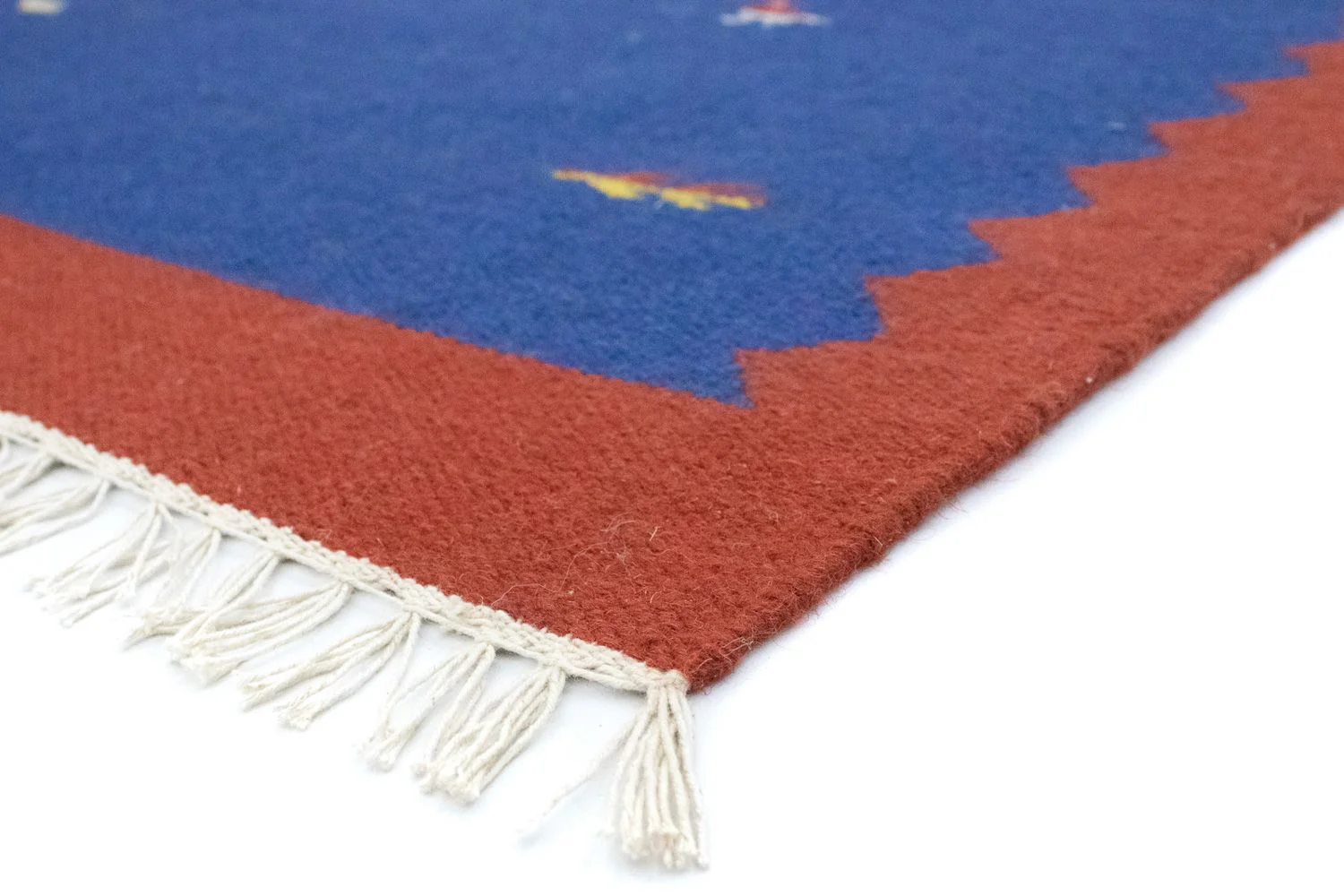 Kelim Teppich - Trendy 180 x 120 cm - blau - Image 3