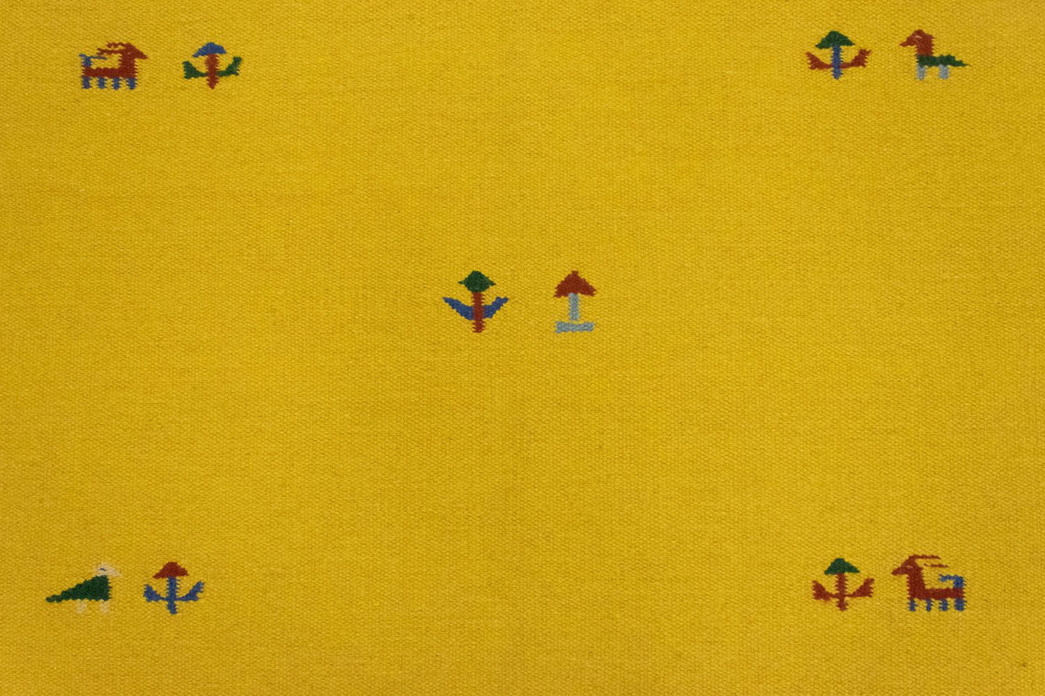 Kelim Teppich - Trendy 180 x 120 cm - gelb - Image 2