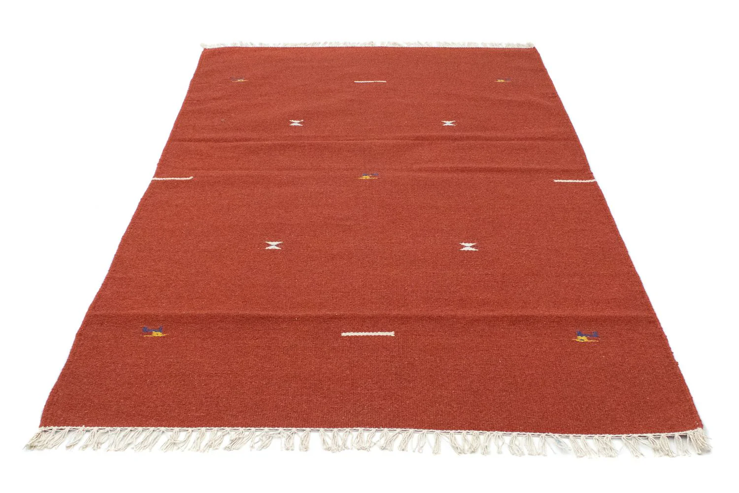 Kelim Teppich - Trendy 180 x 120 cm - rot - Image 5