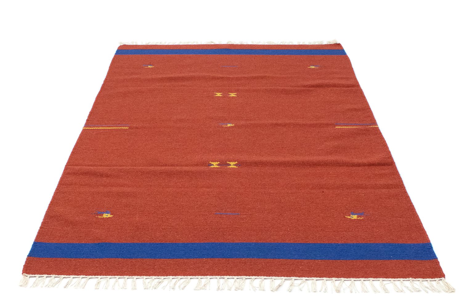 Kelim Teppich - Trendy 180 x 120 cm - rot - Image 2