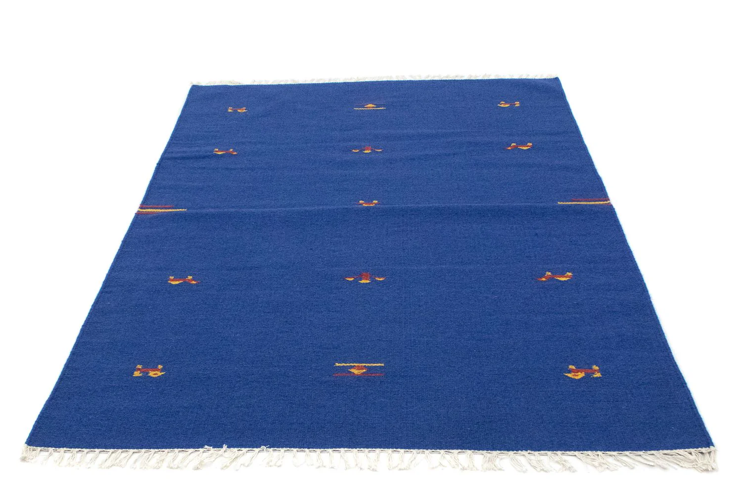 Kelim Teppich - Trendy 180 x 120 cm - blau - Image 2