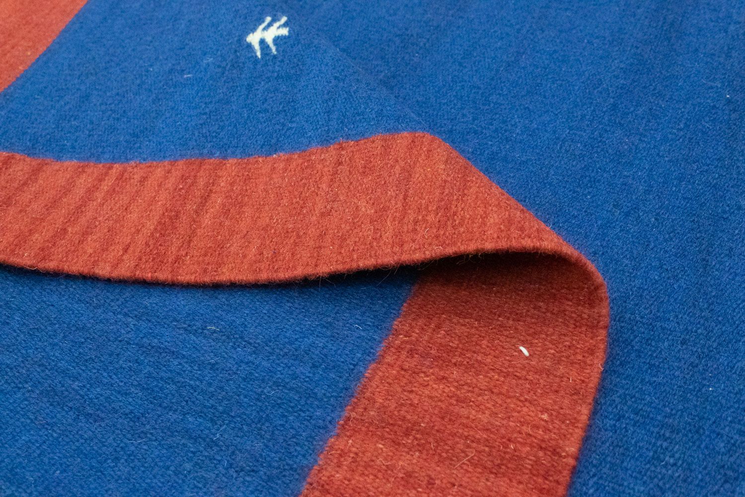 Kelim Teppich - Trendy 180 x 120 cm - blau - Image 4