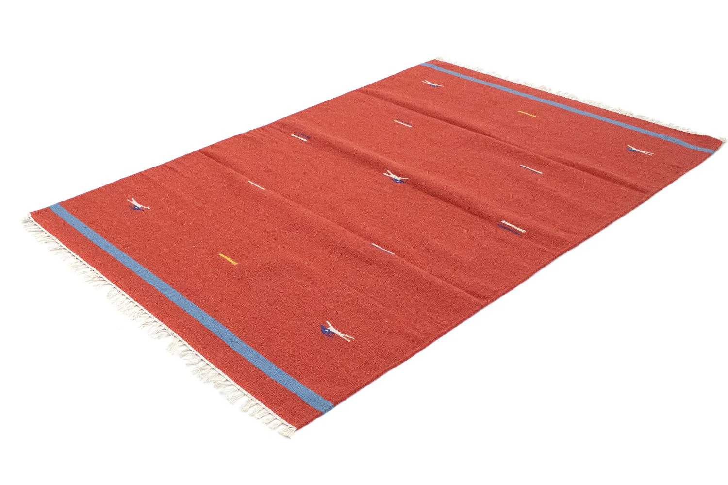 Kelim Teppich - Trendy 180 x 120 cm - rot - Image 3