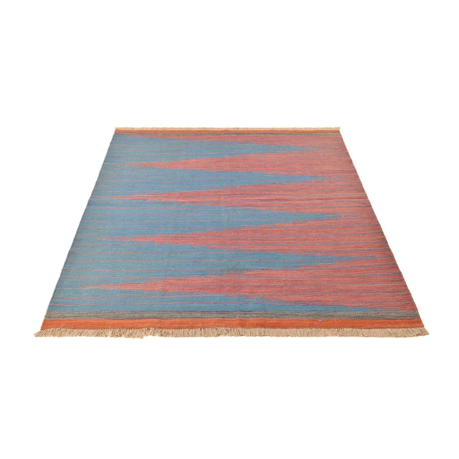 Kelim Teppich - Trendy - 188 x 155 cm - mehrfarbig - Image 5