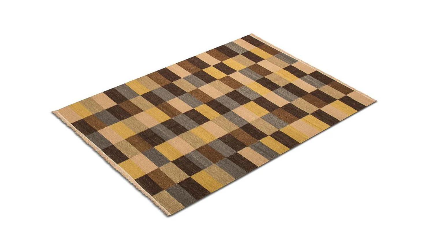Kelim Teppich - Trendy 200 x 140 cm - mehrfarbig - Image 4