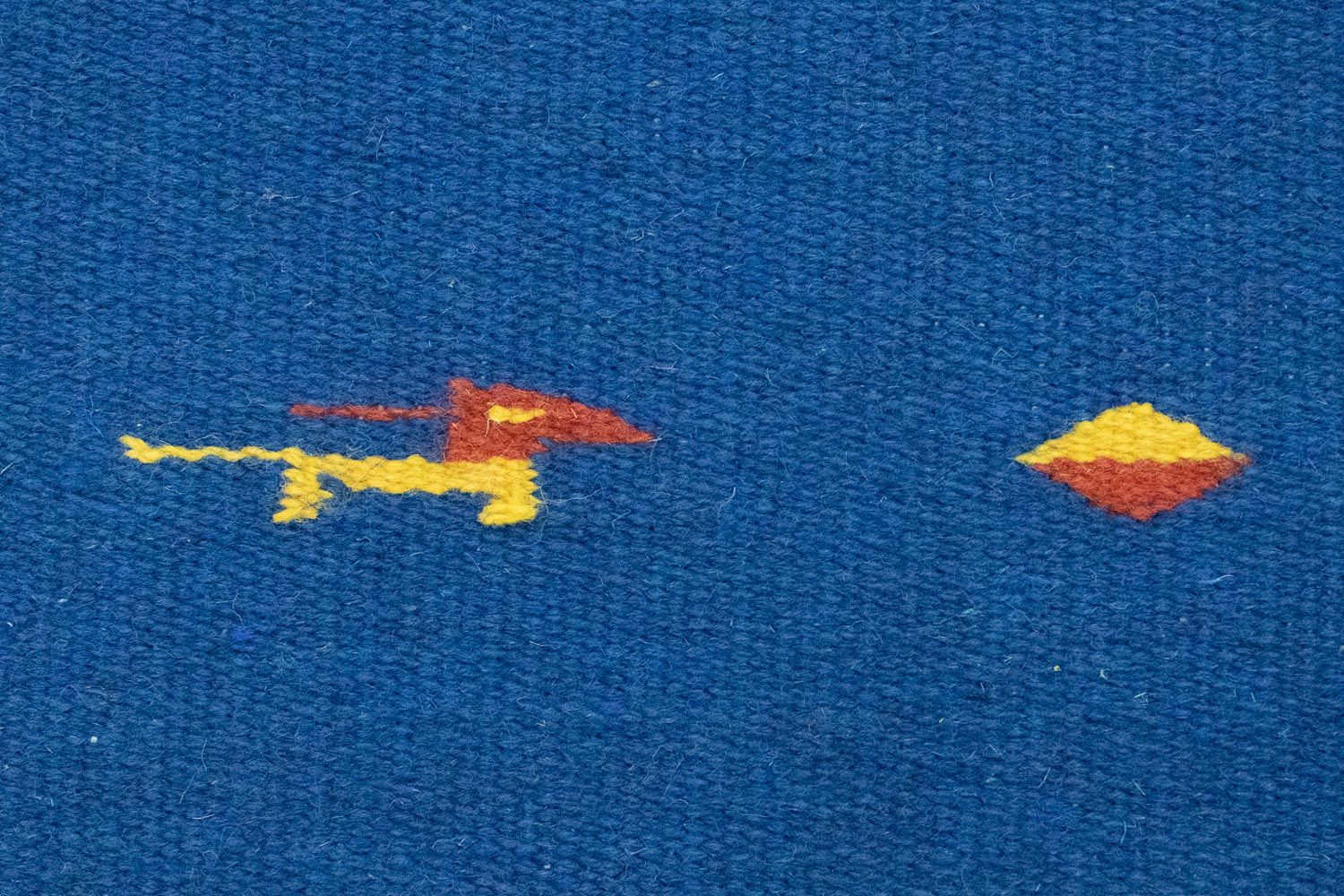 Kelim Teppich - Trendy 200 x 140 cm - blau - Image 2