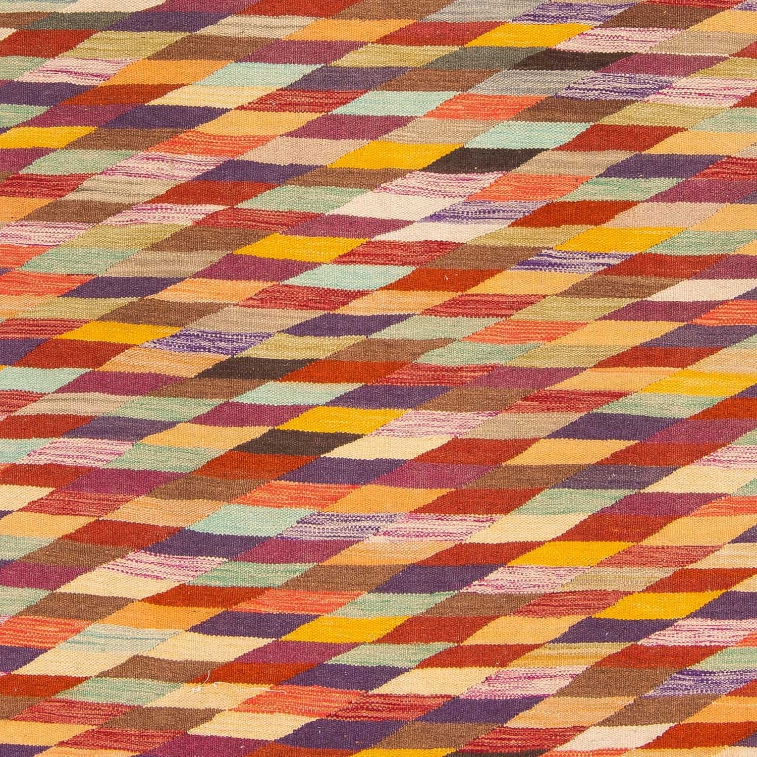 Kelim Teppich - Trendy 215 x 166 cm - mehrfarbig - Image 2