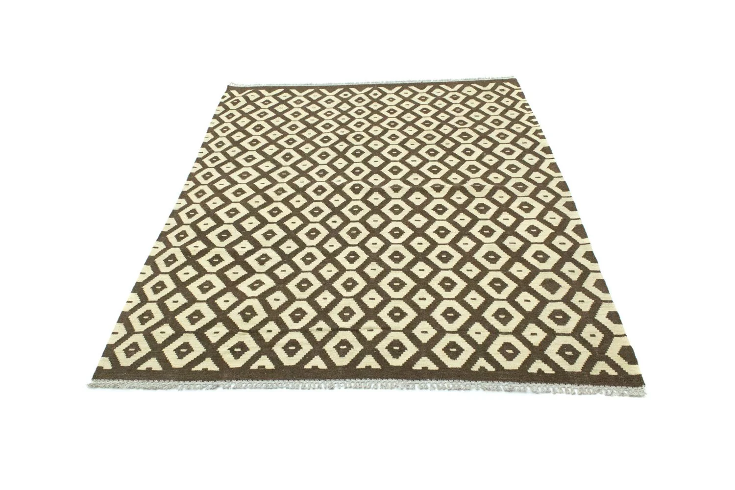 Kelim Afghan Teppich 235x177cm - Image 4