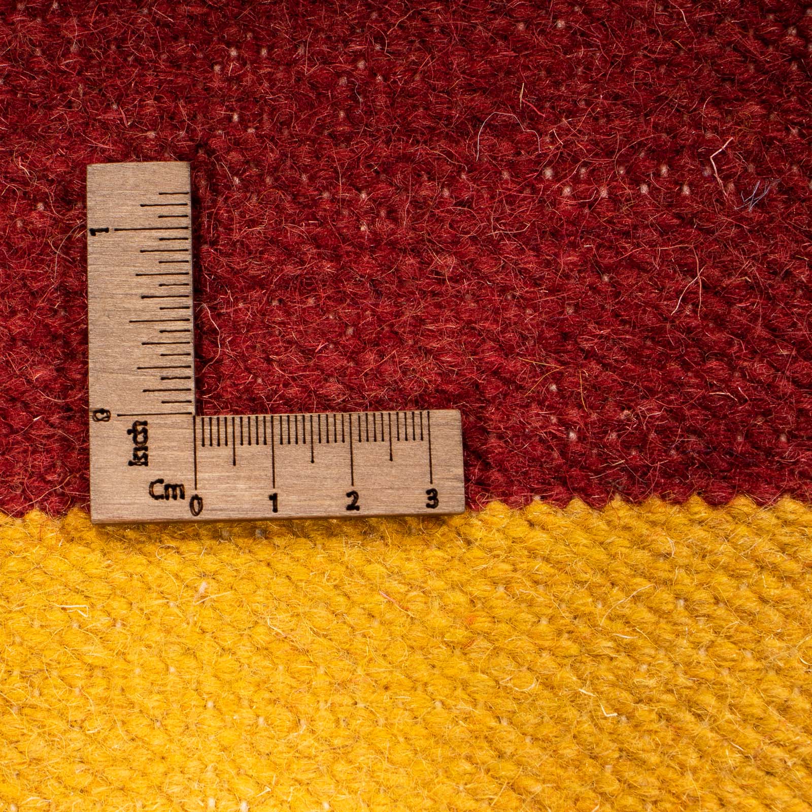 Kelim Teppich - Trendy 240 x 170 cm - dunkelrot - Image 6