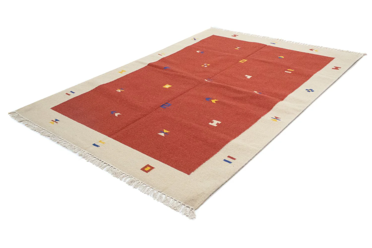 Kelim Teppich - Trendy 240 x 170 cm - rost - Image 2