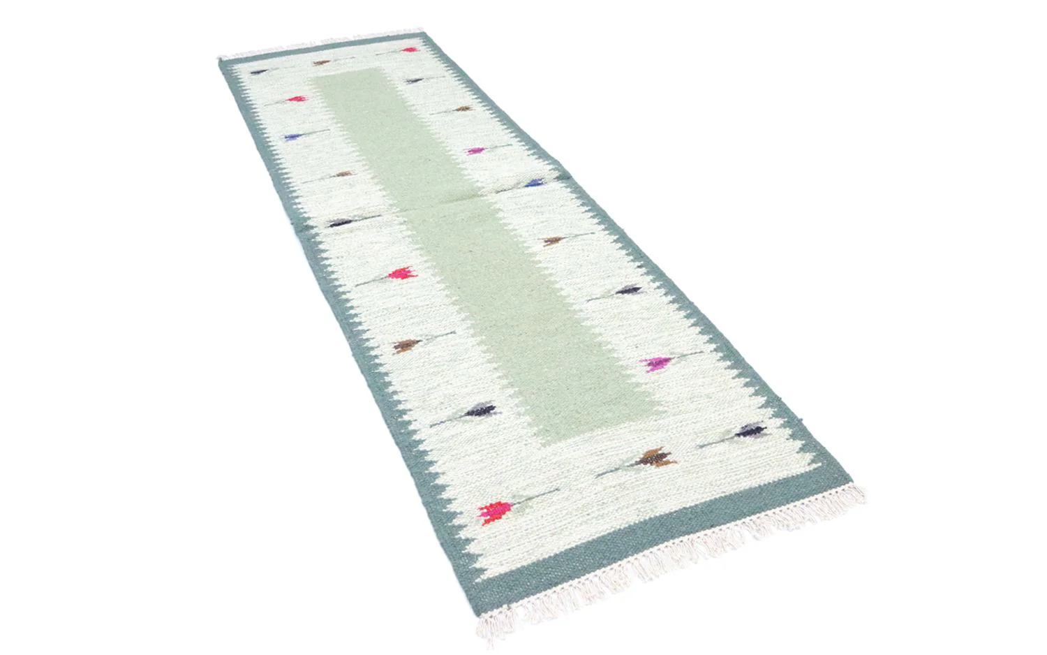 Kelim Modern Teppich 250x80cm - Image 4