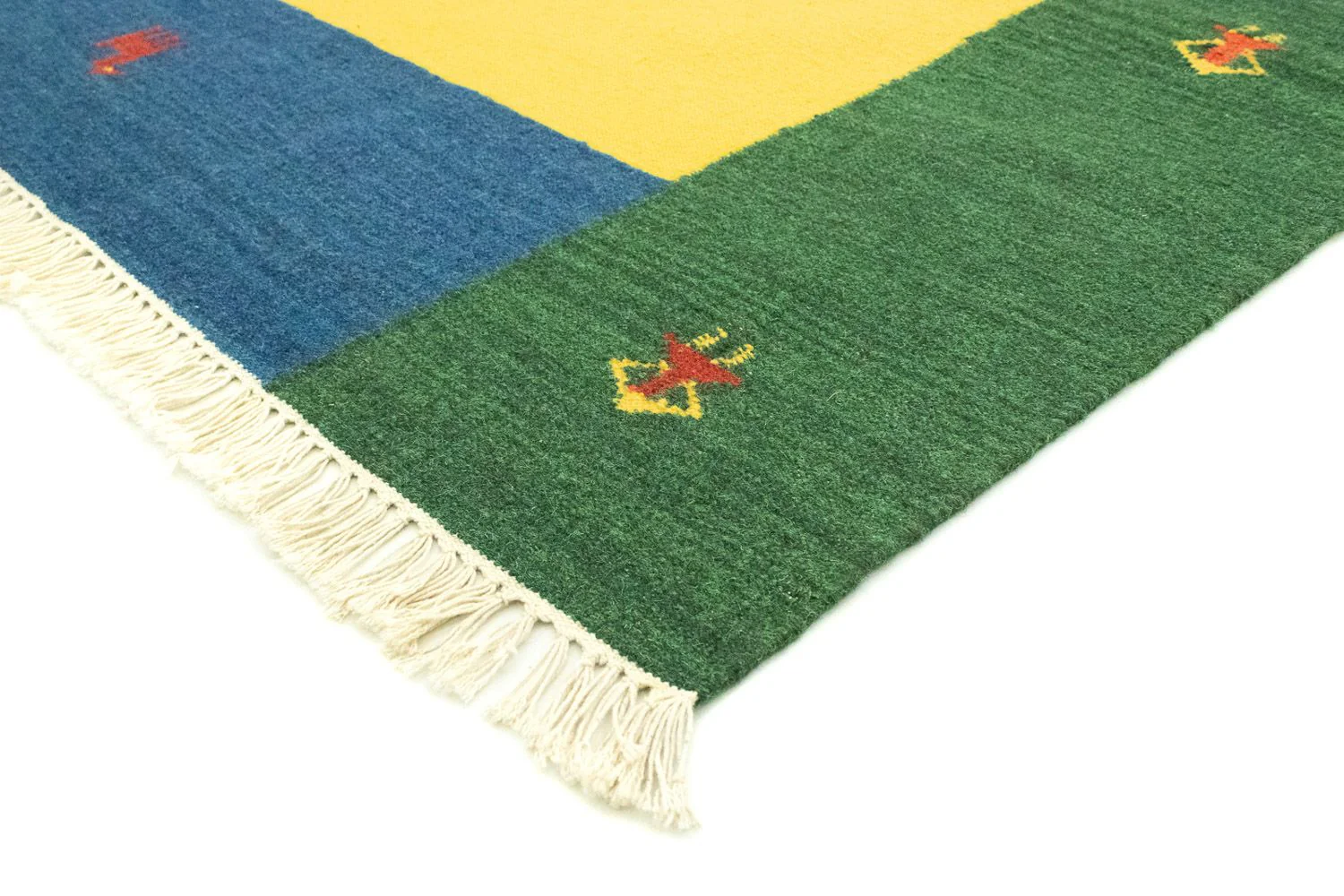 Kelim Teppich - Trendy 300 x 200 cm - gelb - Image 2