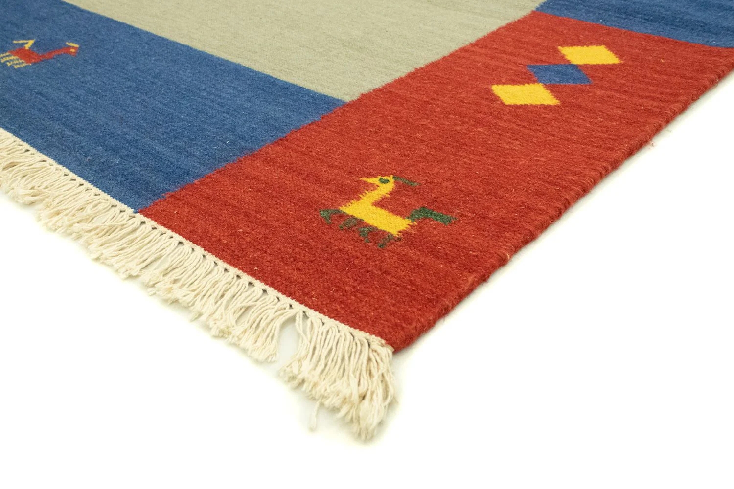 Kelim Teppich - Trendy 300 x 200 cm - grün - Image 2